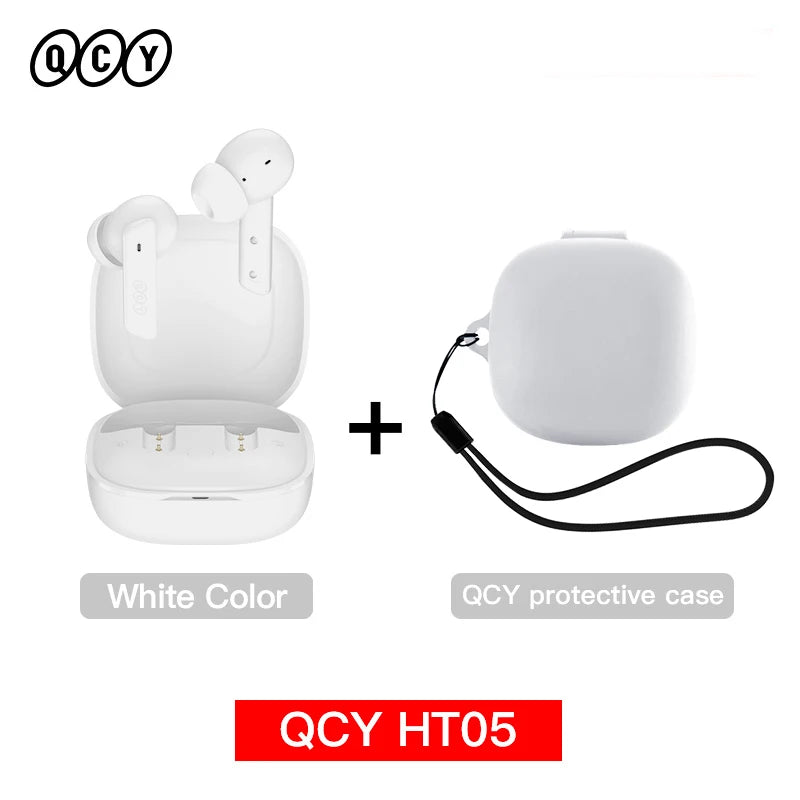 QCY HT05 MeloBuds Earbuds - 40dB ANC, 6-Mic Call Clarity