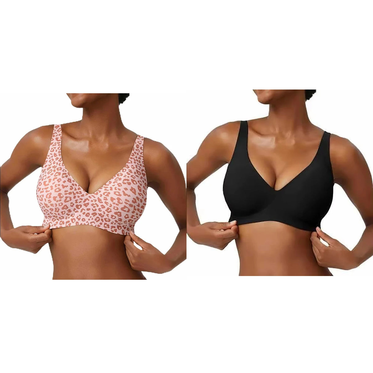 Seamless Jelly Support Bra - Wire-Free Push-Up