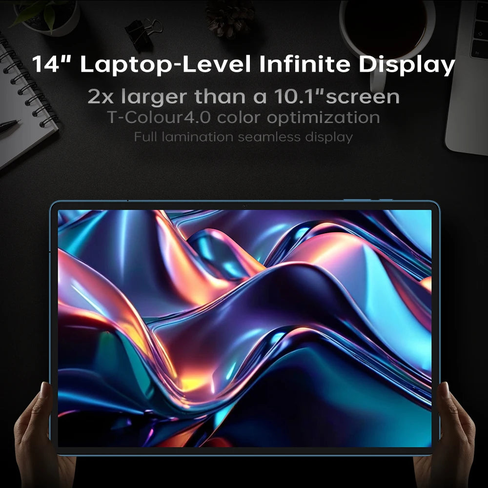 Teclast T70 Tablet - 14" 2K Display, Helio G100, 10000mAh