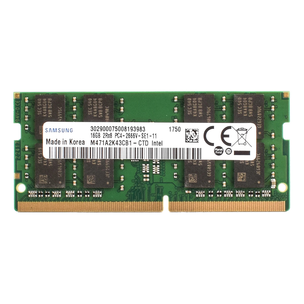 Samsung DDR4 Laptop SODIMM - 4GB to 16GB, 2400-3200MHz