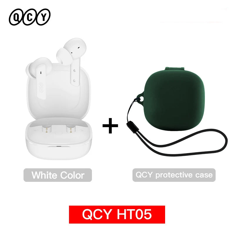 QCY HT05 MeloBuds Earbuds - 40dB ANC, 6-Mic Call Clarity