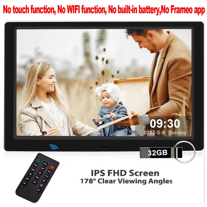 10-Inch WiFi Digital Art & Photo Frame
