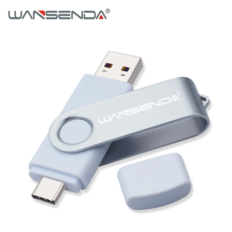 WANSENDA USB 3.0 Type-C OTG Drive - 16GB to 512GB