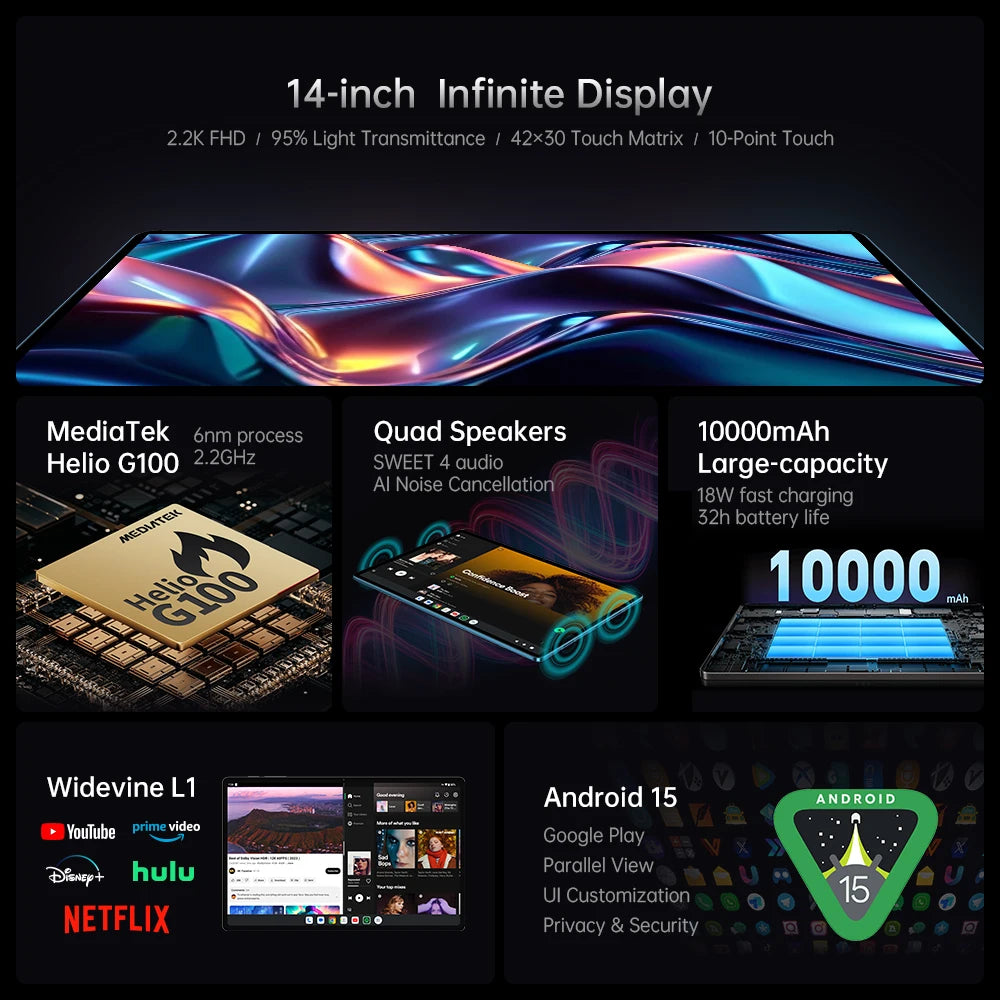 Teclast T70 Tablet - detail view
