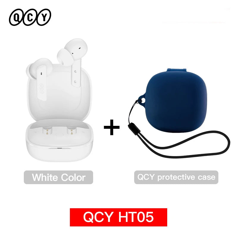 QCY HT05 MeloBuds Earbuds - 40dB ANC, 6-Mic Call Clarity