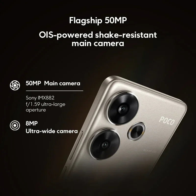 POCO F6 5G - Snapdragon Flagship Performance, 120Hz Flow AMOLED