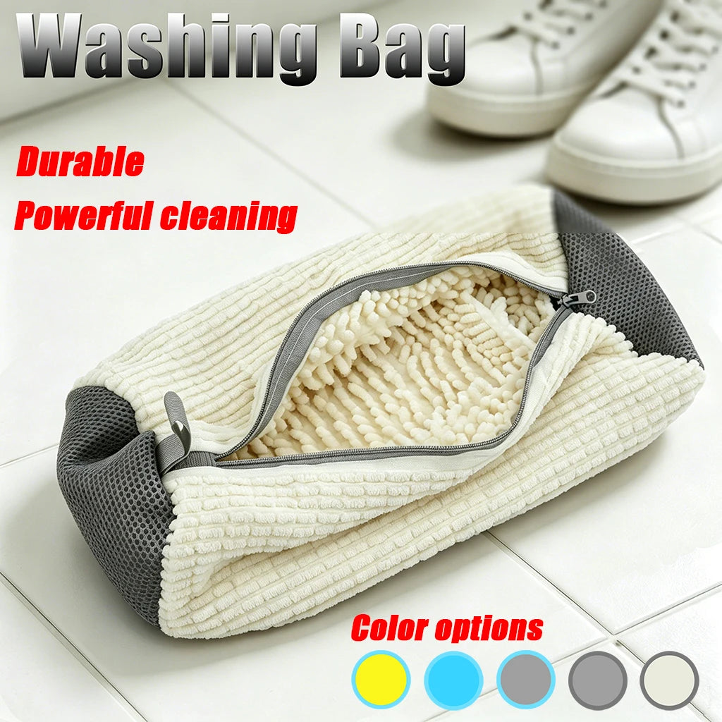 Shoe Washing Bag - Padded Laundry Bag for Trainers