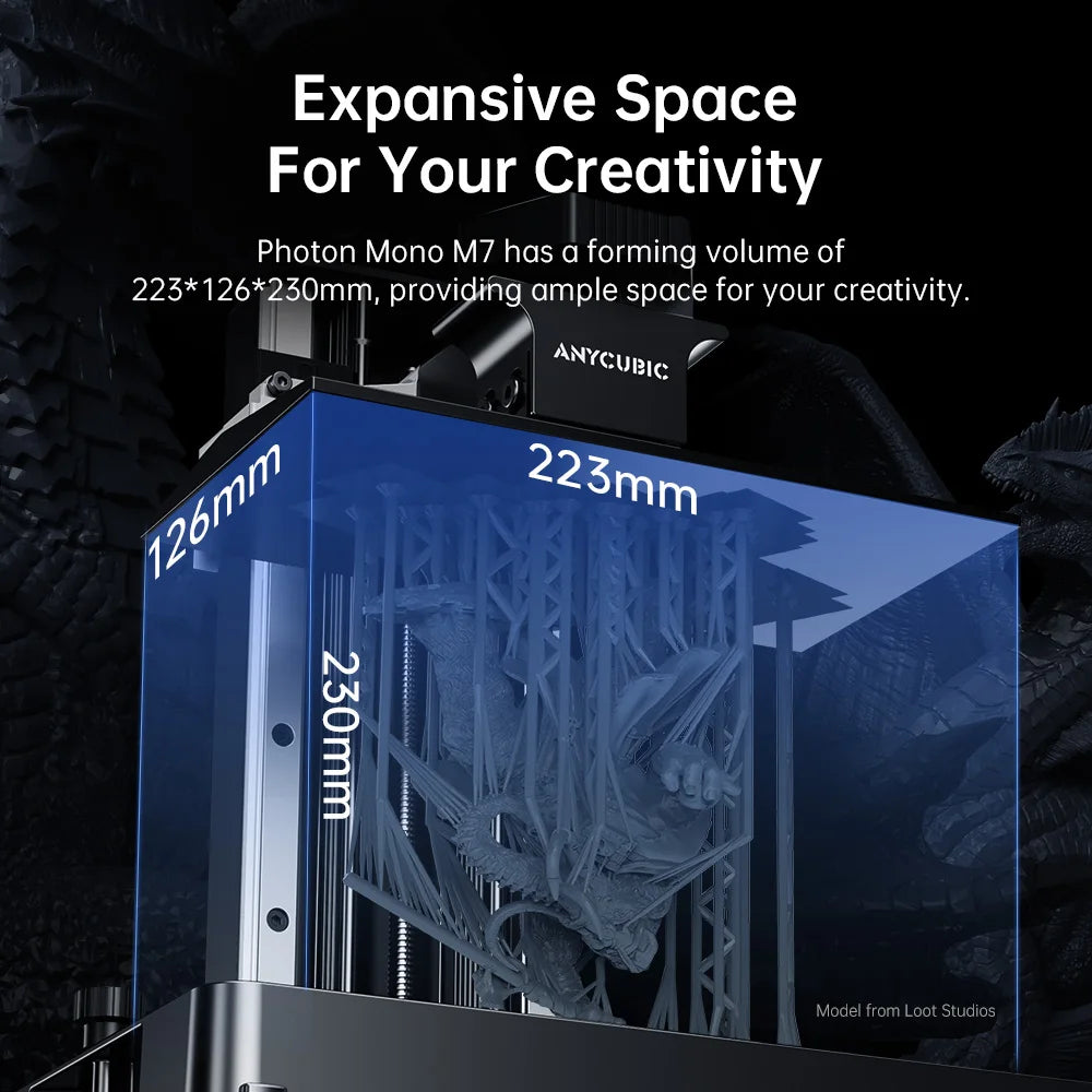 ANYCUBIC Photon Mono M7 - 10" 14K Resin 3D Printer