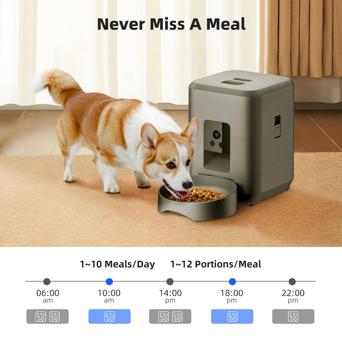 Smart Pet Camera & Treat Dispenser - detail view