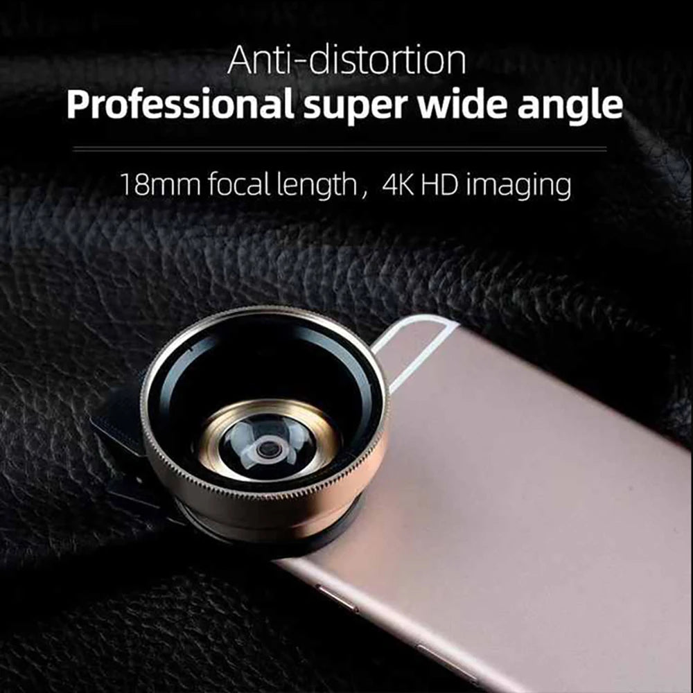 2-in-1 Phone Camera Lens Kit - detail view