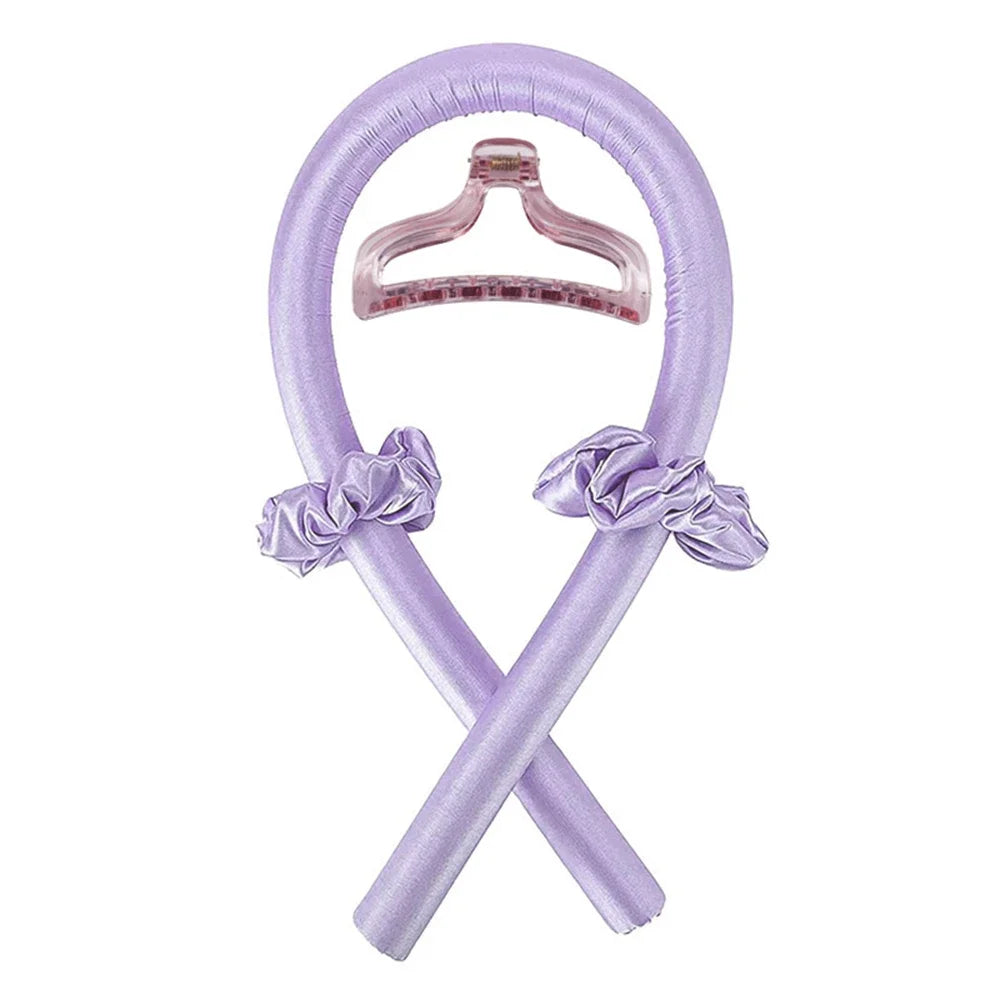 Heatless Curling Rod Headband - Overnight No-Heat Satin Curls