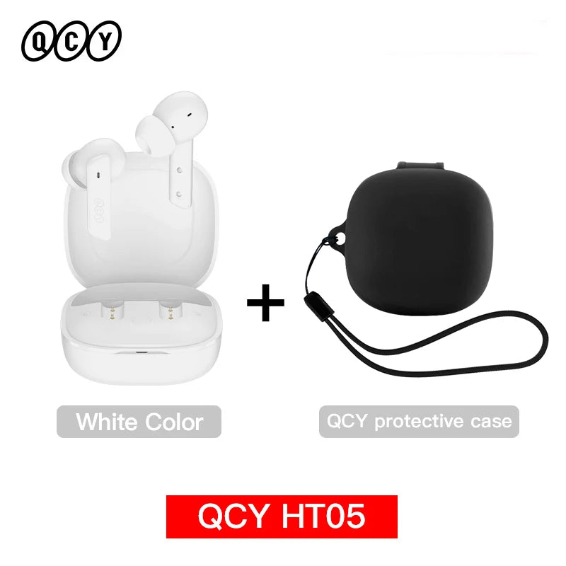 QCY HT05 MeloBuds Earbuds - 40dB ANC, 6-Mic Call Clarity
