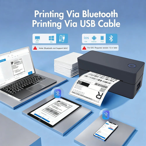 4x6 Thermal Shipping Label Printer - detail view