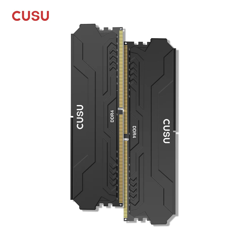 CUSU DDR4 Desktop RAM - 8GB & 16GB, 3200 / 3600MHz with Heatsink