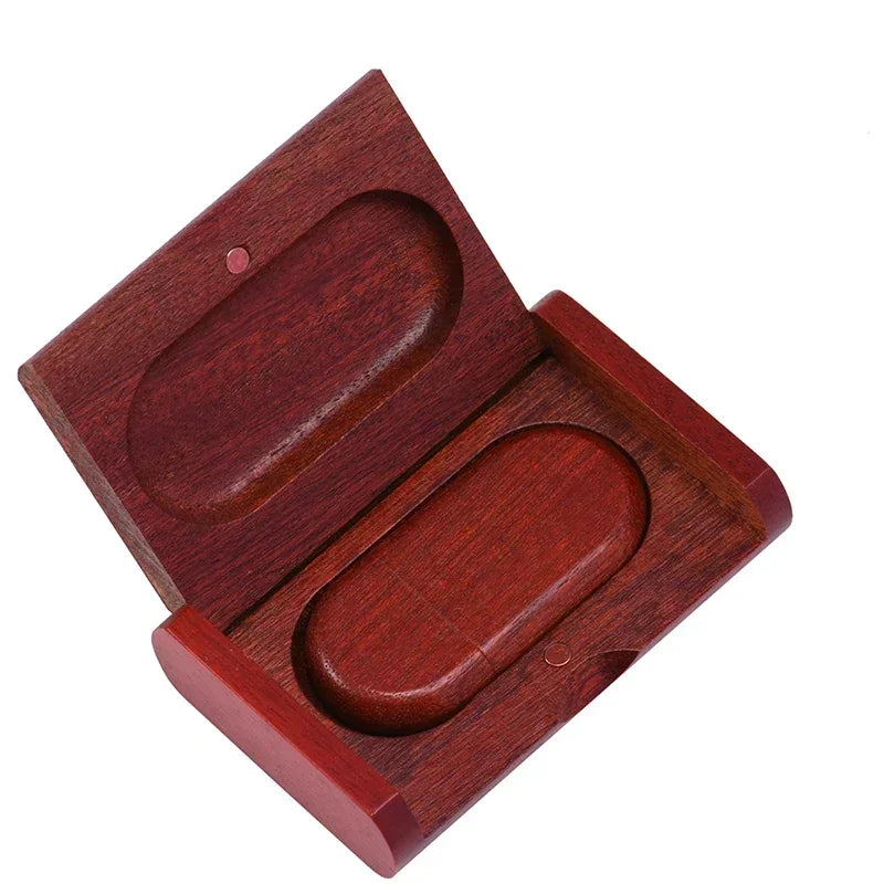 Wooden USB Flash Drive - 8GB to 128GB Keepsake Pen Drive