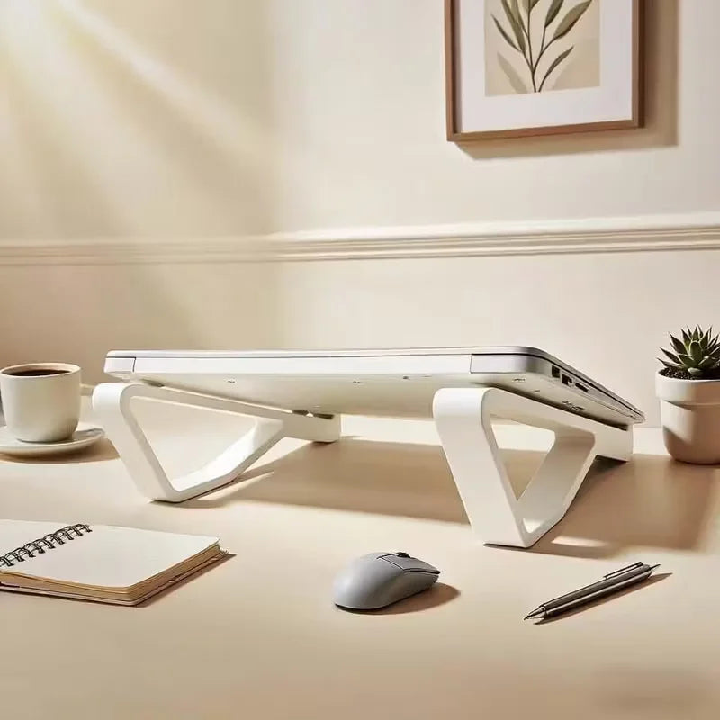 Ergonomic Adjustable Laptop Stand - Tilt & Height Riser for MacBook & PC