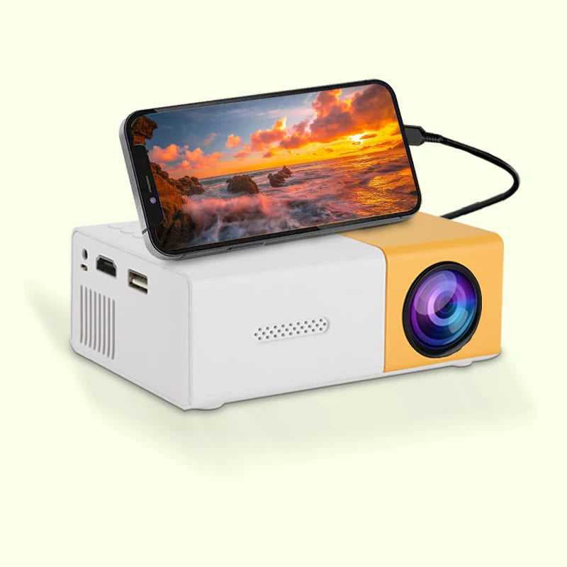Mini Portable HD Projector - Home Theater On the Go