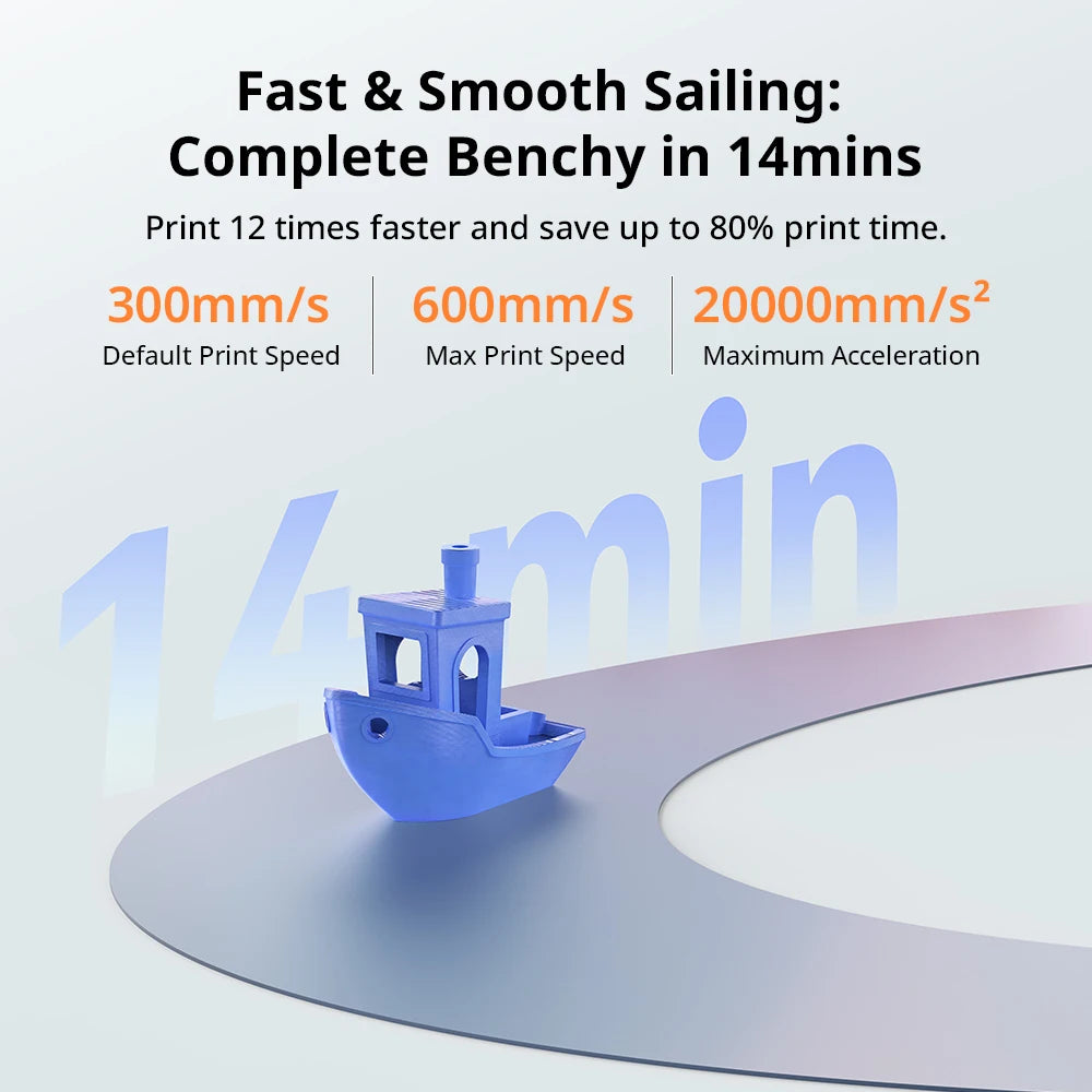 ANYCUBIC Kobra 4 3D Printer - 600mm/s High-Speed FDM