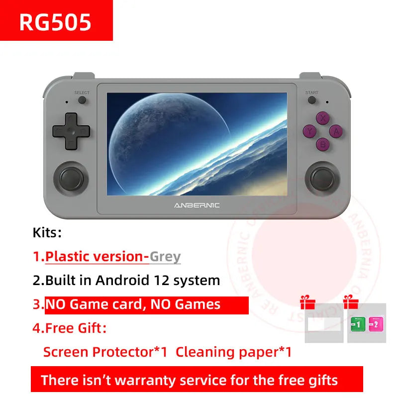 Anbernic RG505 Handheld Console - 4.95" OLED, Android 12