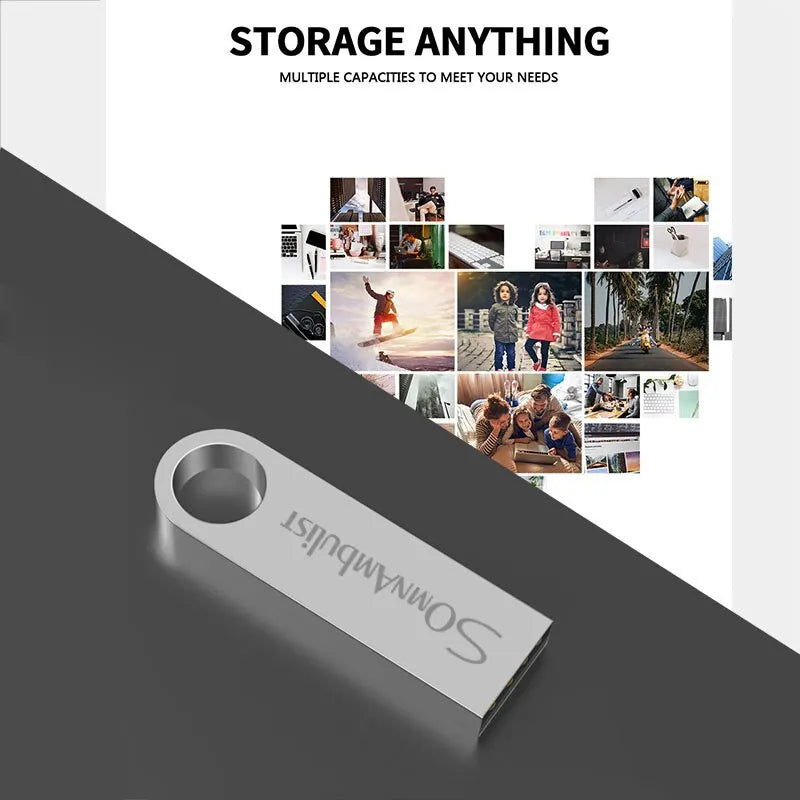 Mini USB Flash Drive - 4GB to 128GB Compact Pen Drive