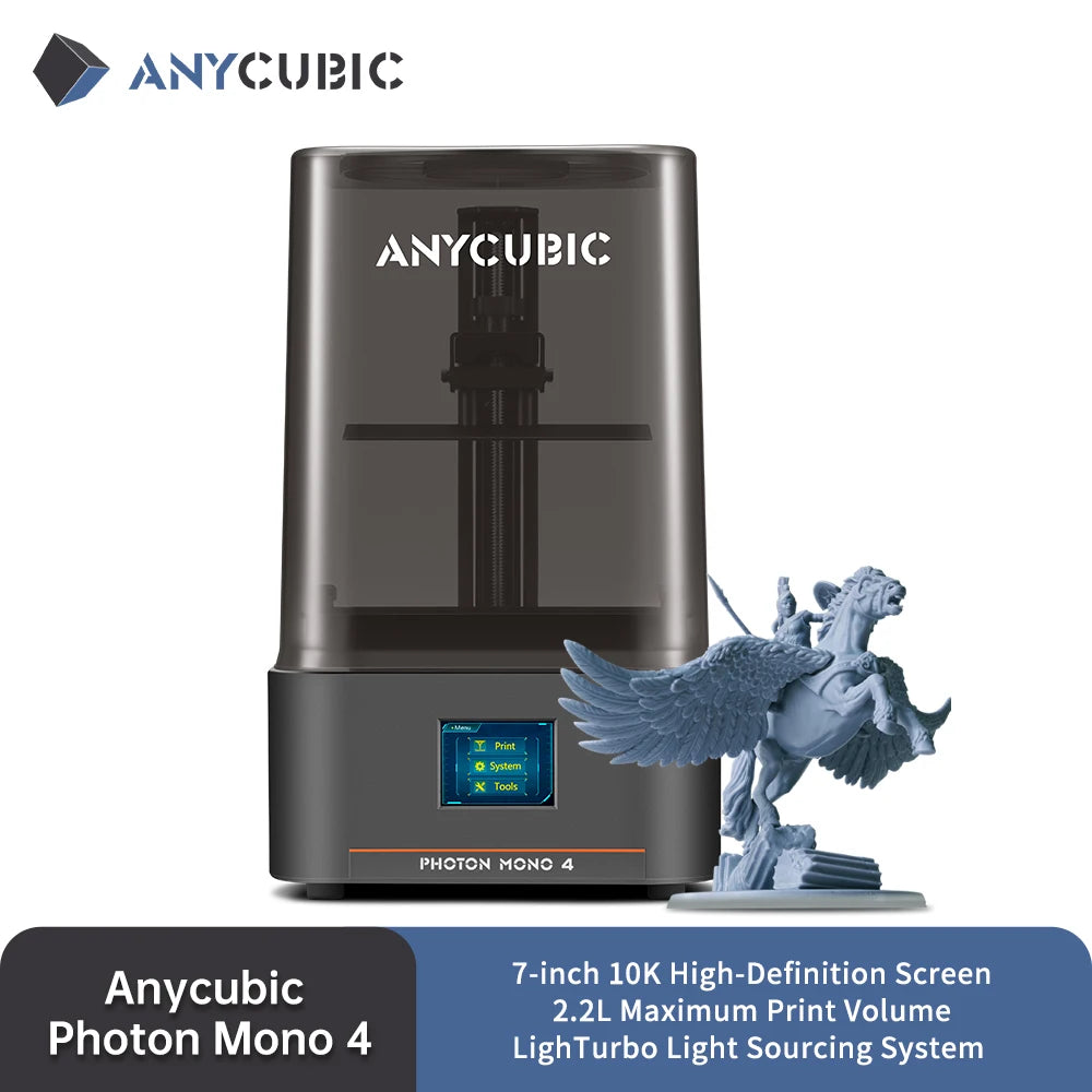 ANYCUBIC Photon Mono 4 AE - 7" 10K Resin 3D Printer