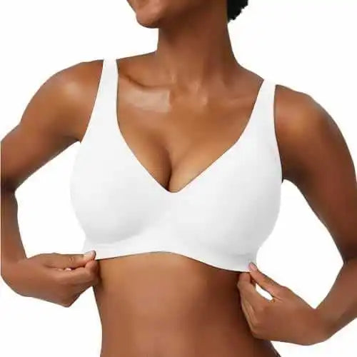 Seamless Jelly Support Bra - Wire-Free Push-Up