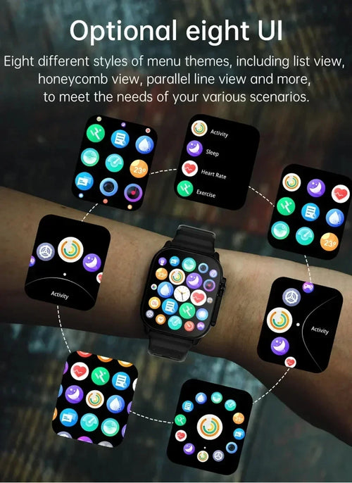 2.01" HD Smart Watch - detail view