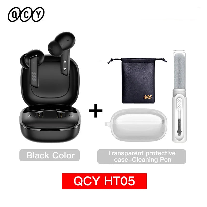 QCY HT05 MeloBuds Earbuds - 40dB ANC, 6-Mic Call Clarity