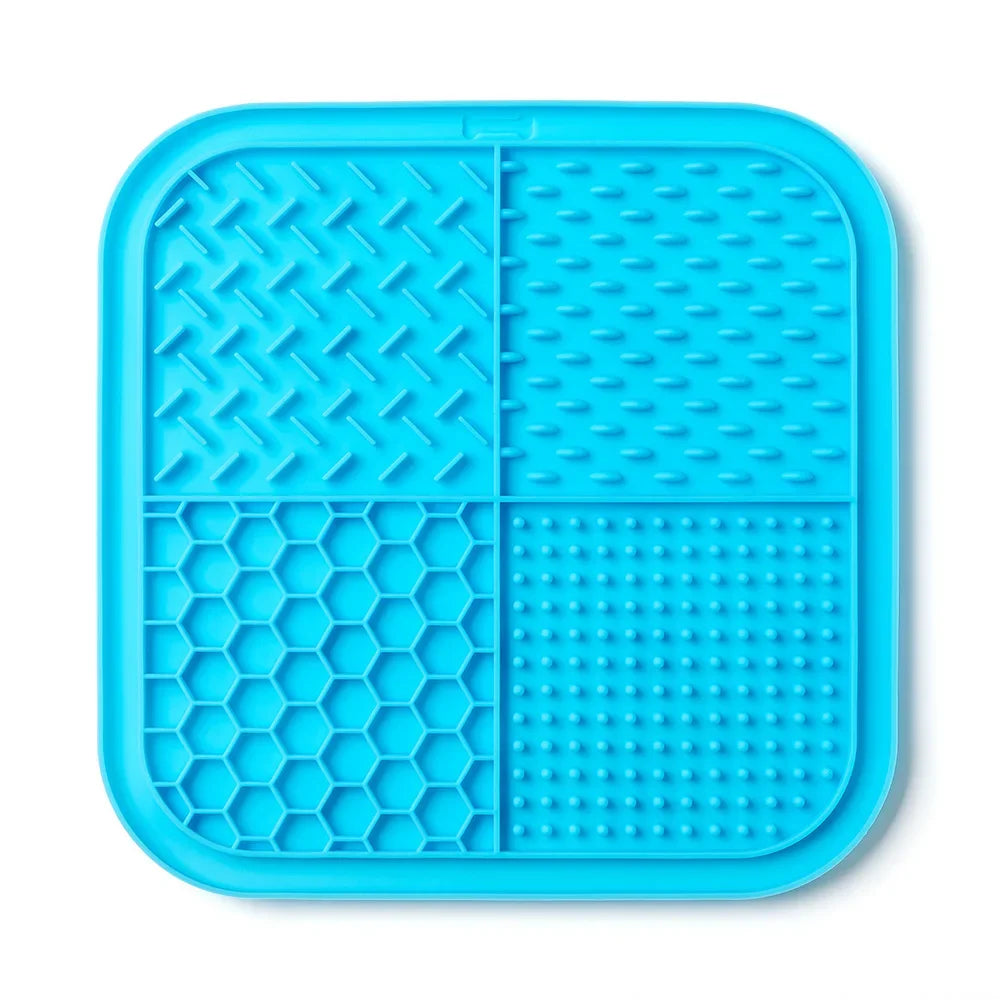 Suction Lick Mat for Dogs & Cats - Slow Treat & Bath-Time Distraction Pad