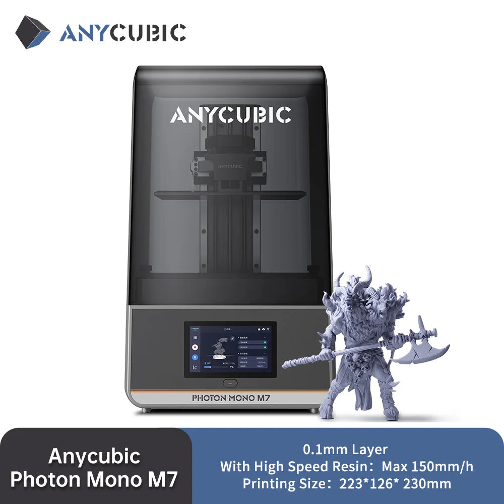 ANYCUBIC Photon Mono M7 - 10" 14K Resin 3D Printer