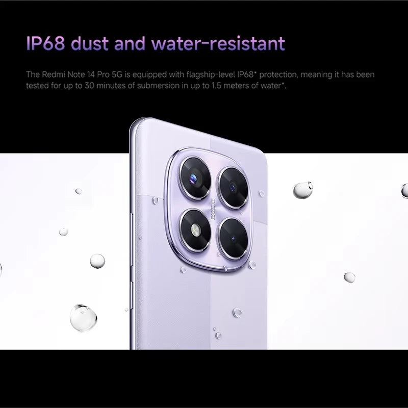 Redmi Note 14 Pro 5G - 200MP Camera, 120Hz AMOLED