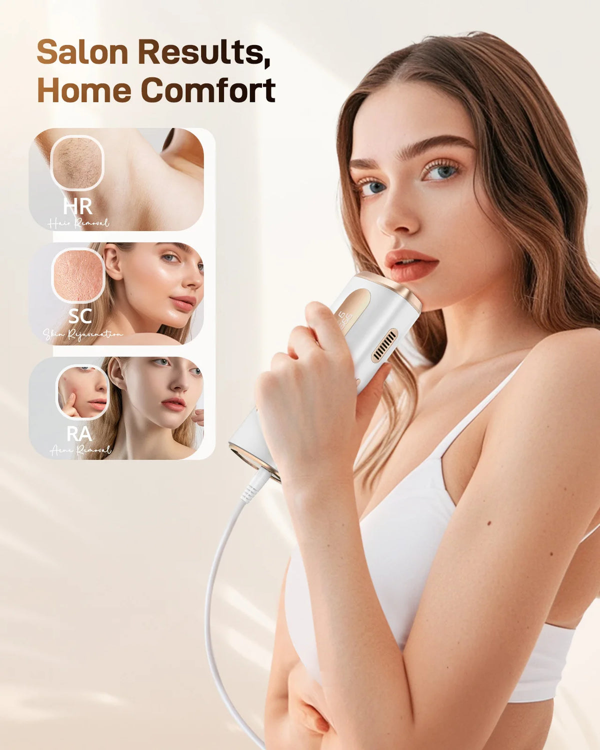 IPL Hair Removal Device - detail view