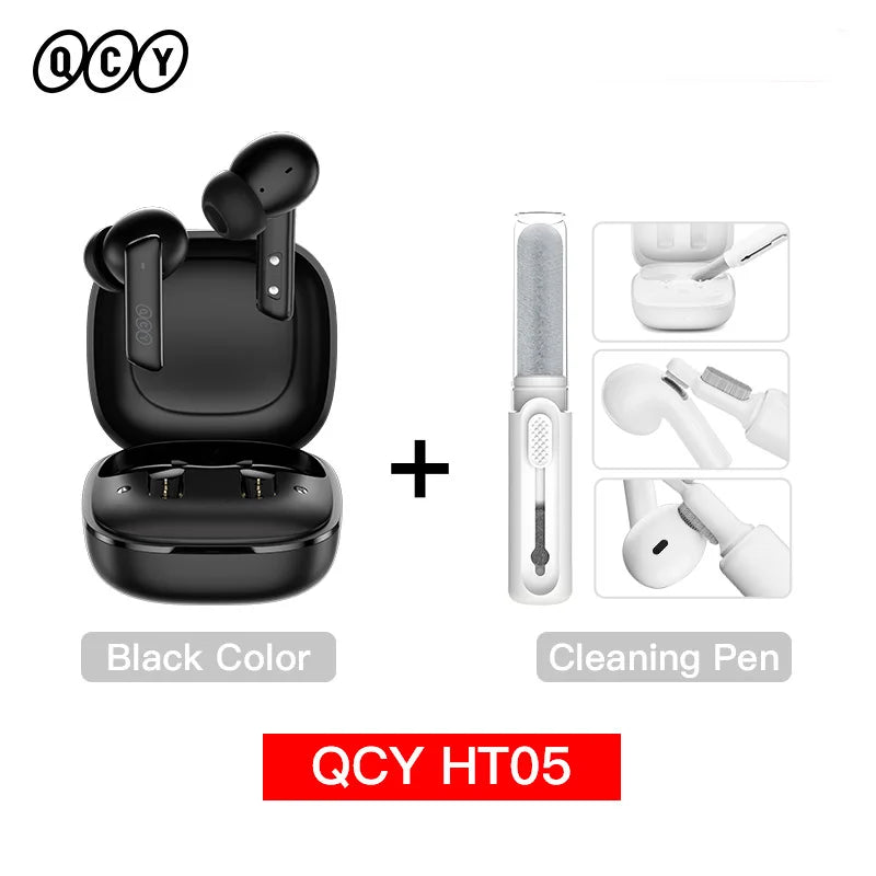 QCY HT05 MeloBuds Earbuds - 40dB ANC, 6-Mic Call Clarity