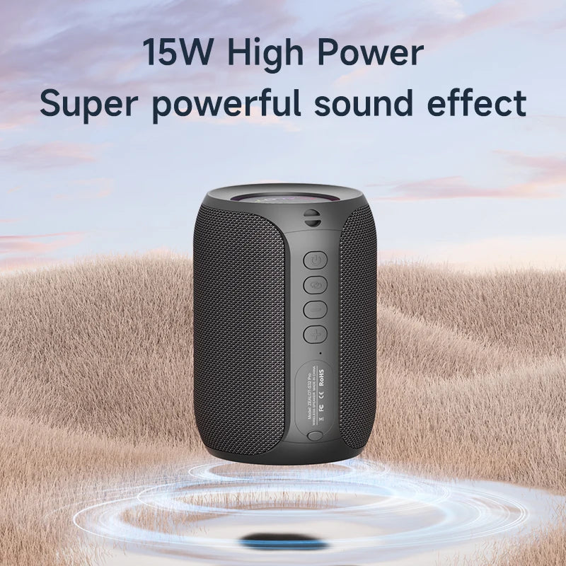 ZEALOT S32 Pro Wireless Speaker - Bass Boost with LED Ring