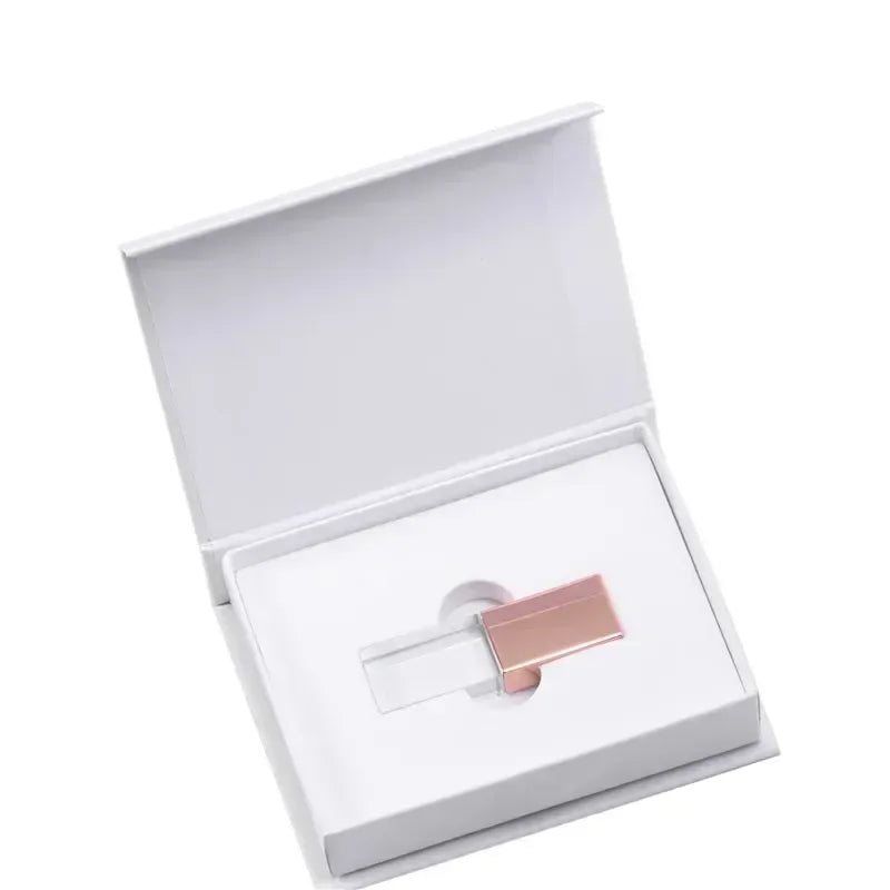 Crystal USB Flash Drive - 8GB to 128GB Gift Pen Drive