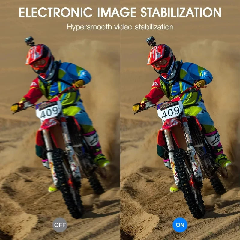 ANSVICAM 5K Action Camera - detail view