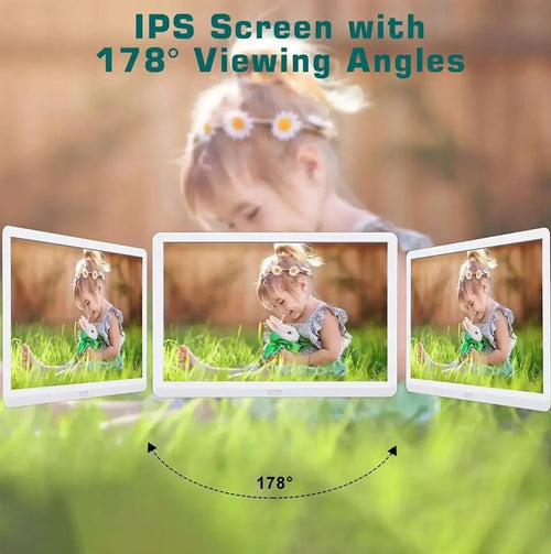 10-Inch WiFi Digital Art & Photo Frame - detail view