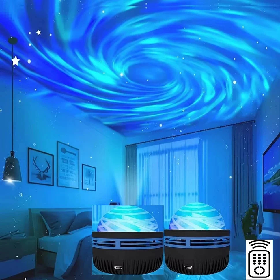 Galaxy Star Projector - LED Starry Sky Night Light