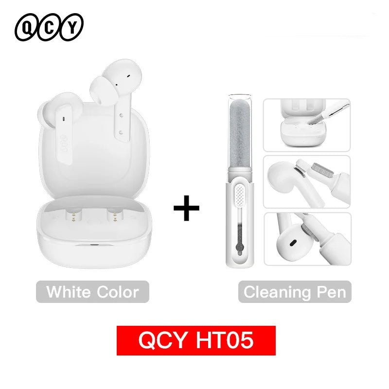 QCY HT05 MeloBuds Earbuds - 40dB ANC, 6-Mic Call Clarity