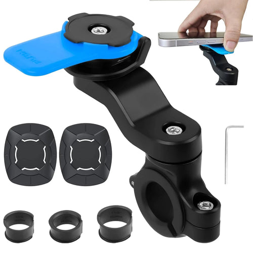 360 Motorcycle & Bike Phone Mount - Universal Handlebar Holder