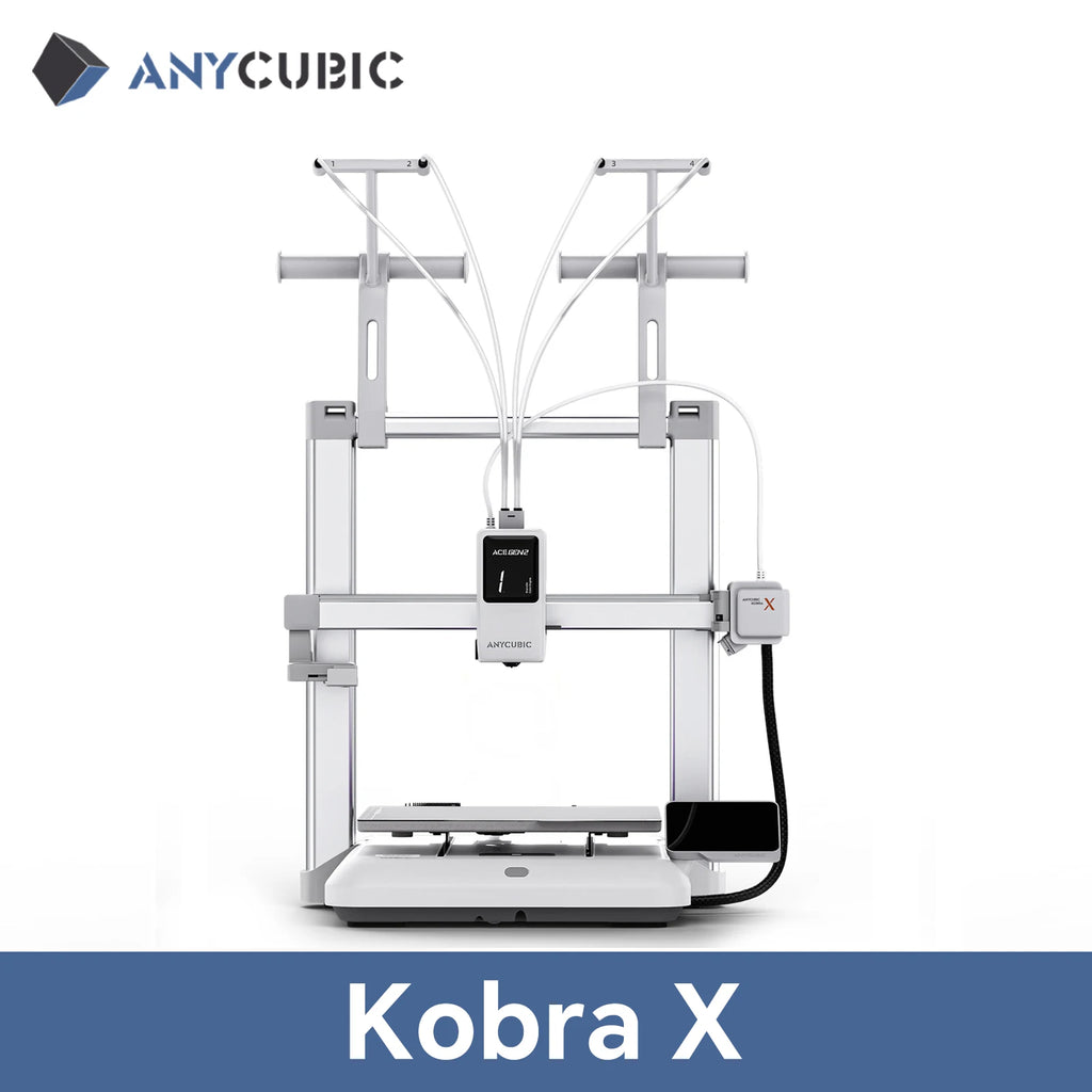 ANYCUBIC Kobra X 3D Printer - 600mm/s High-Speed FDM