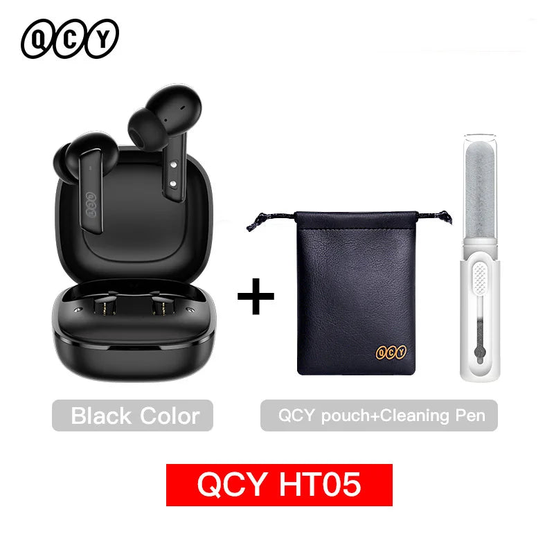 QCY HT05 MeloBuds Earbuds - 40dB ANC, 6-Mic Call Clarity