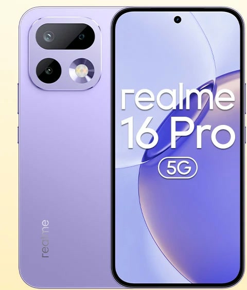 realme 16 Pro in Purple