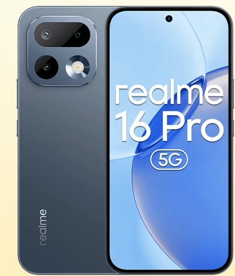 realme 16 Pro in Grey
