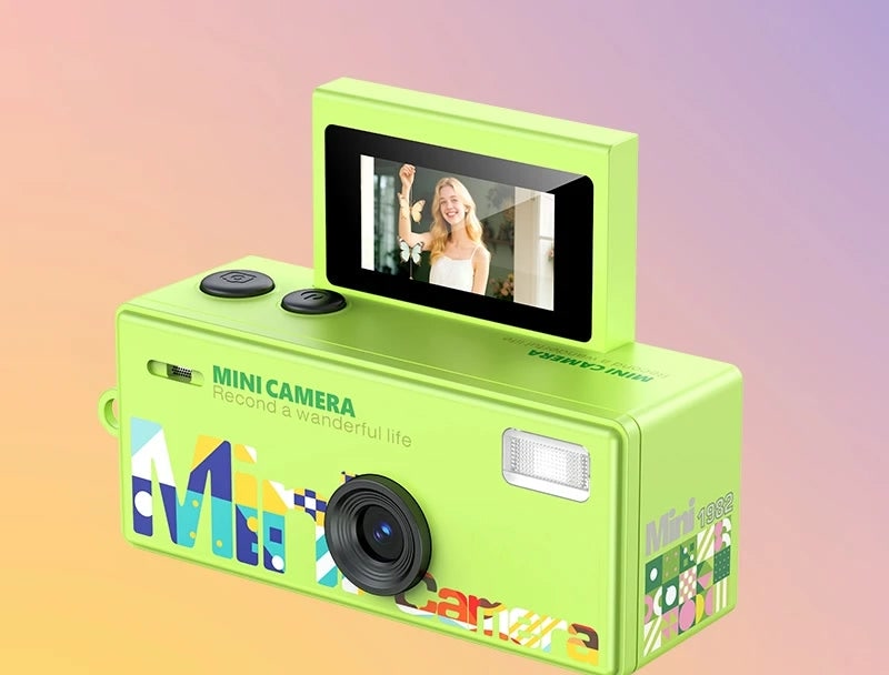 Mini thumb camera in green