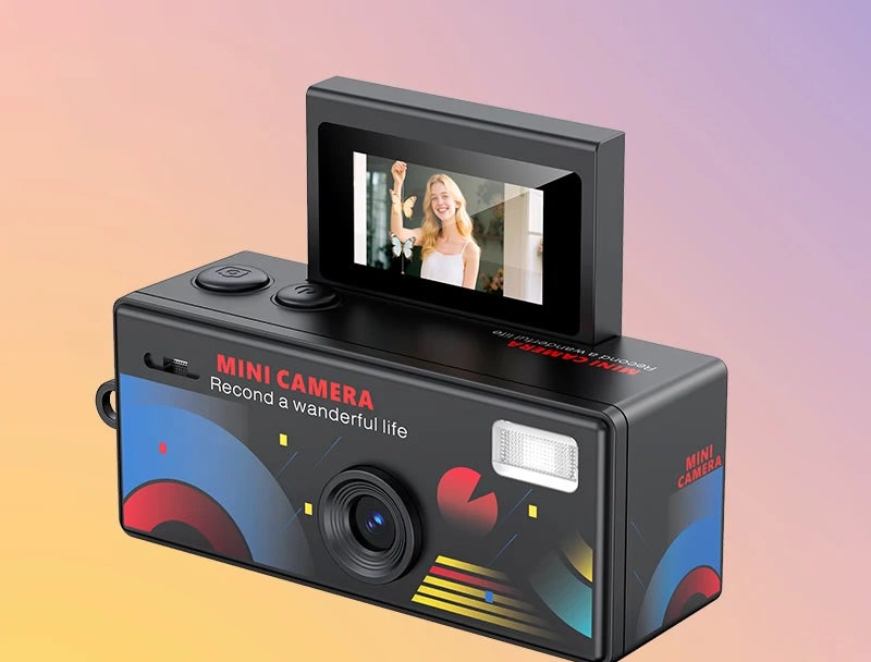 Mini thumb camera in black