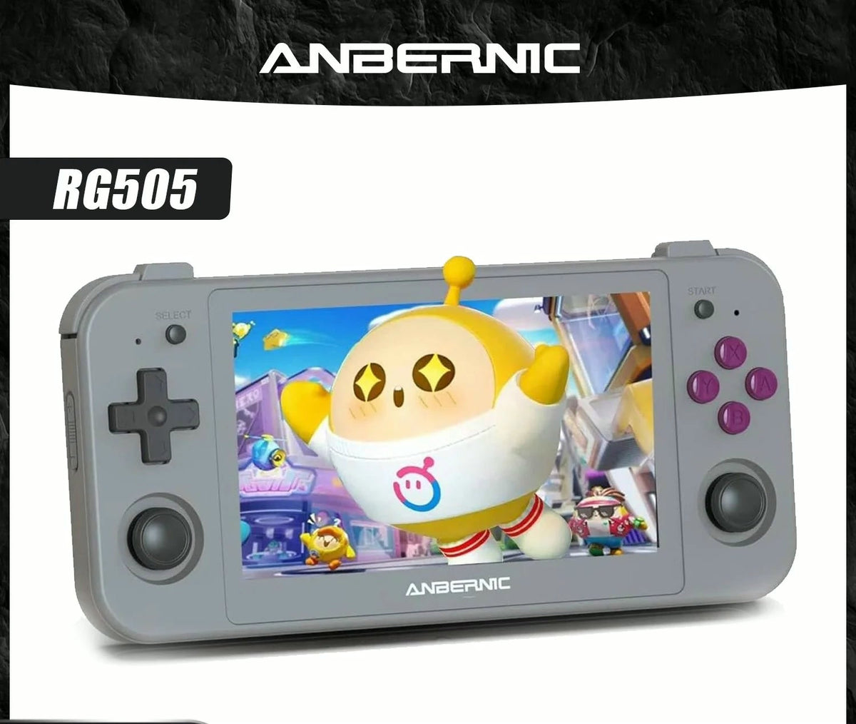 Anbernic RG505 Handheld Console - 4.95 OLED, Android 12