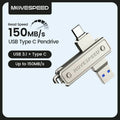 MOVESPEED USB-C OTG Flash Drive - 64GB to 512GB, 150MB/s